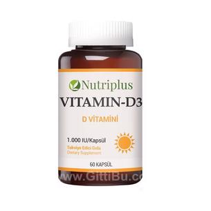 Nutrıplus D Vitamini 60 Kapsül