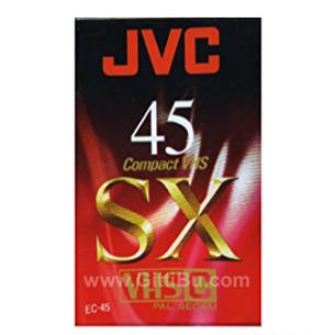 Jvc 45 Kamera Kaseti Vhs C Sx Ec-45Sx-B