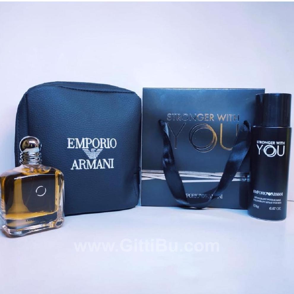 Emporio Armani Stronger With You Edt 100 Ml Gift Box