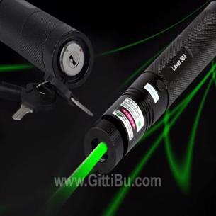 Yeşil şarjlı lazer pointer 2000mw (yakıcı)