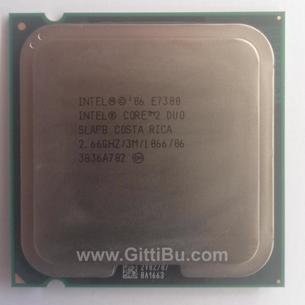 Intel Core 2 Duo E7300 3M Cache 2.66Ghz İşlemci
