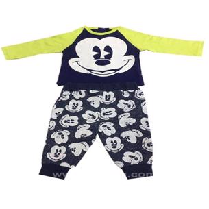 Disney Baby Lisanslı Mickey Mouse Uzun Kollu Erkek Bebek Takımı