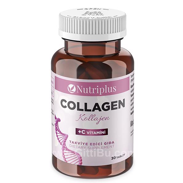 Nutrıplus Collagen   Vıtamın C 30 Pcs