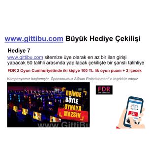 Gittibu Hediye Çekilişi