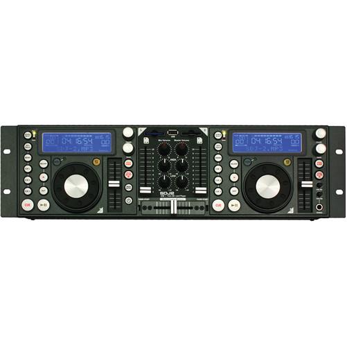American Audio Sdj2 Dual Sd Card Player And Mixer