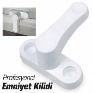 10 Adet Metal Kapı Pencere Emniyet Kilidi Pimapen Pvciçin