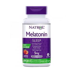 Natrol Melatonin 5Mg 250 Tablet - Sağlıklı Uyku Besin Takviyesi