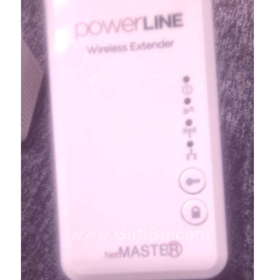 Netmaster Pwe-500 Powerline Wireless Extender