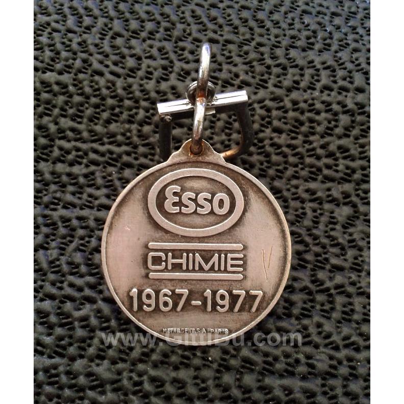 Esso Chımıe Metal Anahtarlık Çok Nadir. 