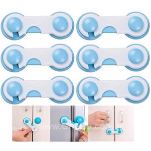 Homecare 6 Adet Bebek Çocuk Koruma Dolap Kilidi Geçmeli 711889