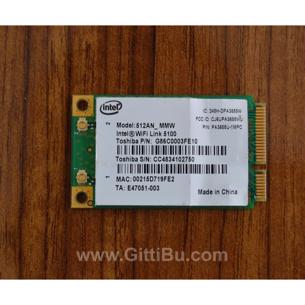 Intel 512An_Mmw Wifi Link 5100 Mini Pcı-E Card